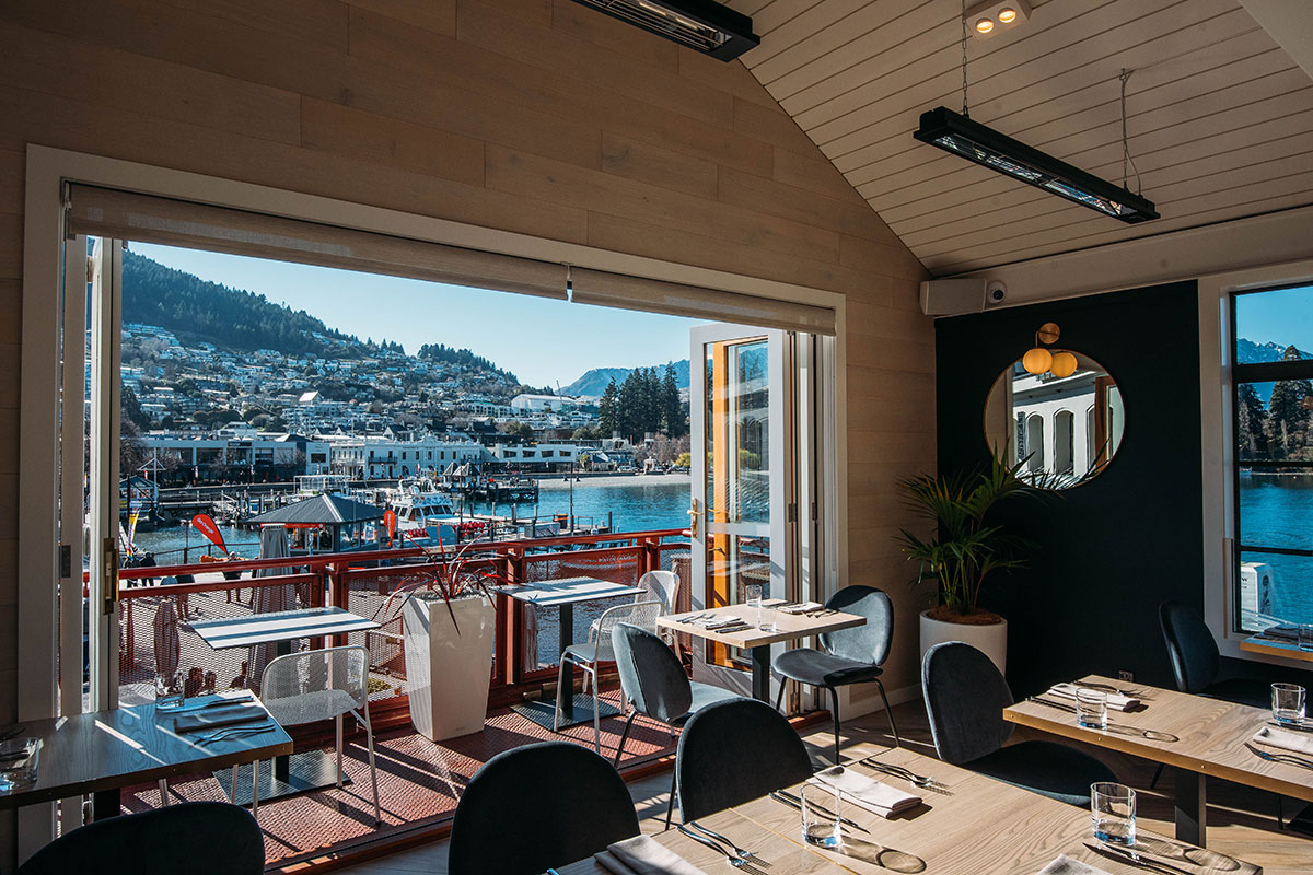 Stunning view from Boardwalk restaurant