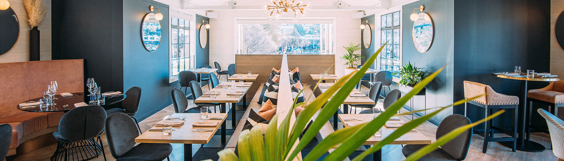Boardwalk restaurant in Queenstown interior